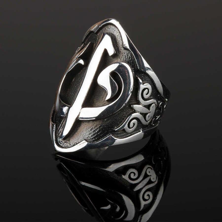 Minimalistic Platinum Finger Ring for Men-happymobile.vn