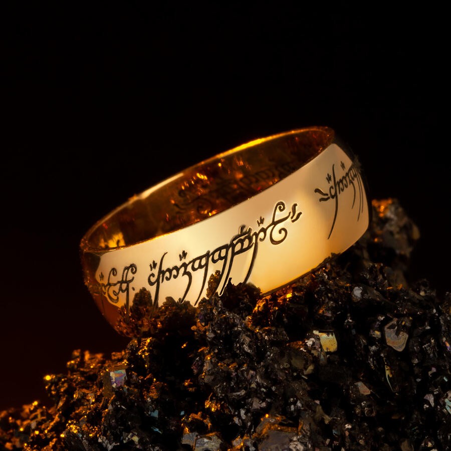 Lord of the Rings ring gold